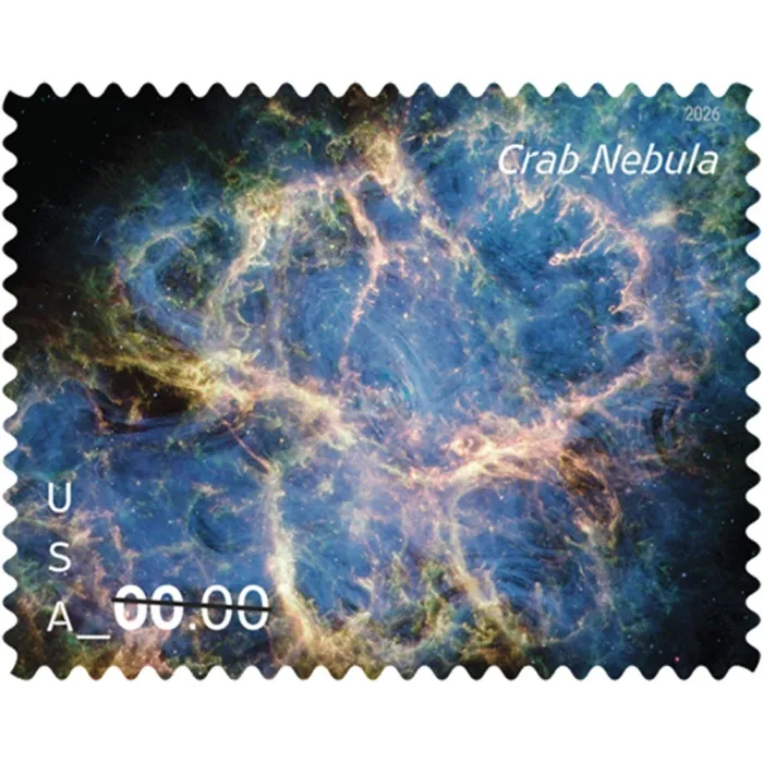 Crab Nebula Priority 2026 - 1 Sheet / 4 Pcs
