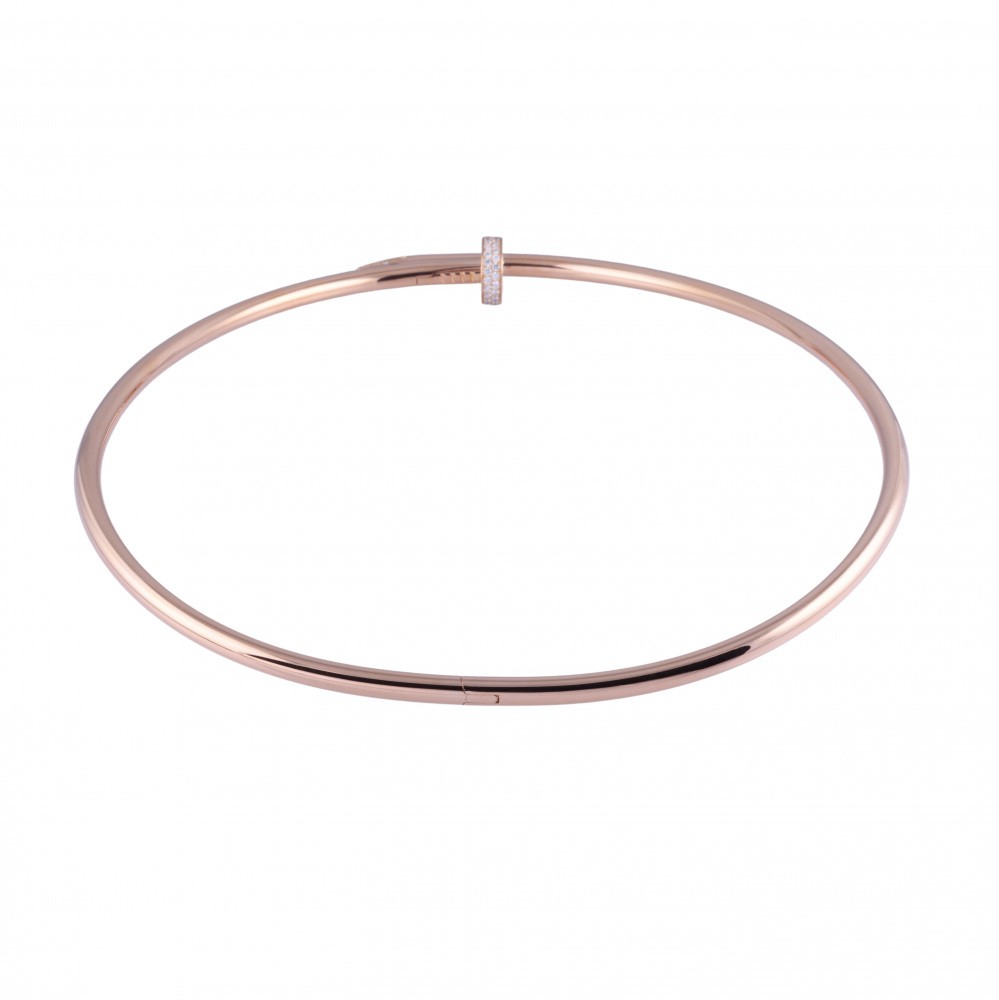 Cartier Juste un Clou Necklace 18K Rose Gold Diamond N7424268