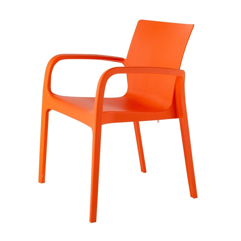 Lagoon Alissa Stackable Dinning Armchair, Set of 2 - Green