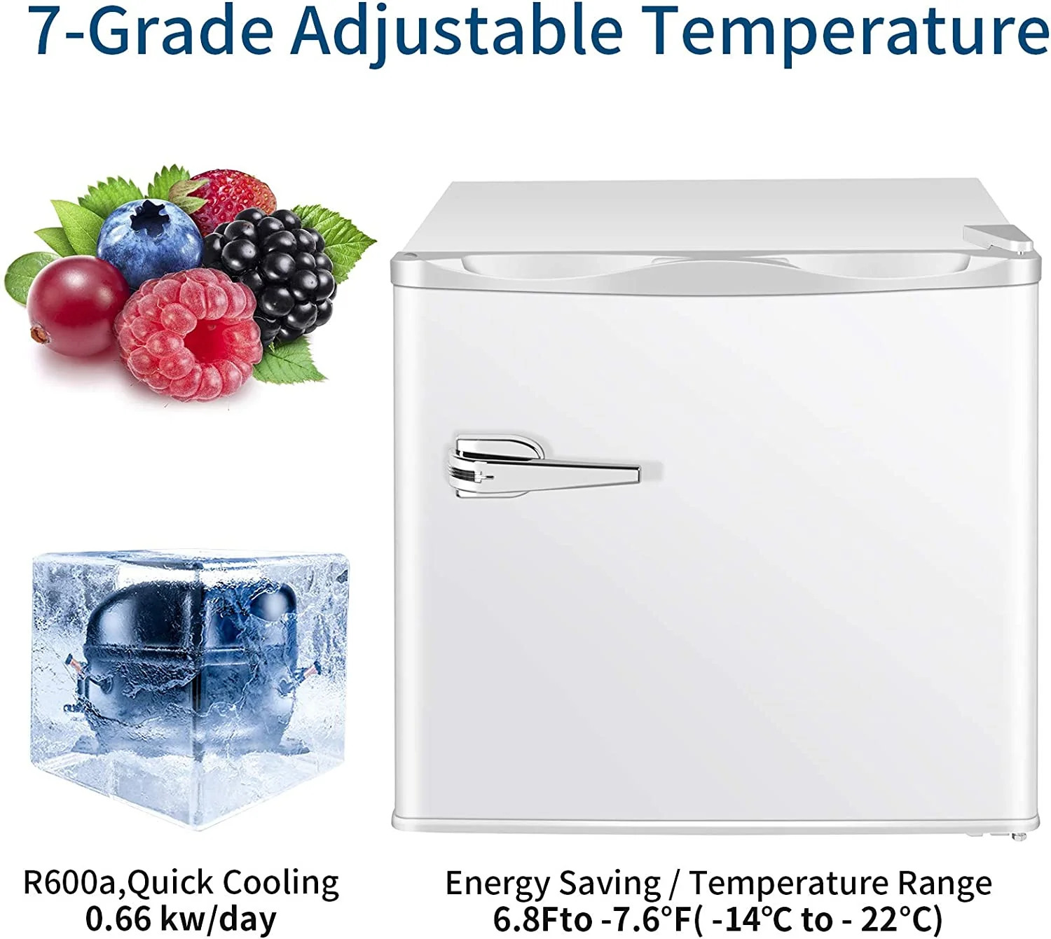 Compact Upright Freezer