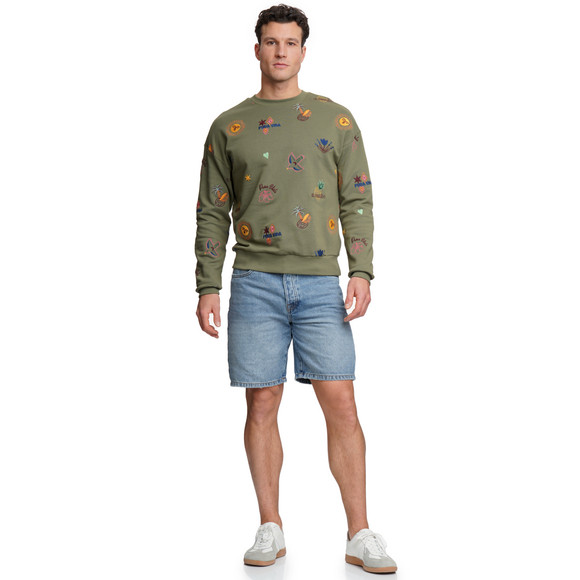 Jonas Nielsen Herren Jeansshorts im 5-Pocket-Style