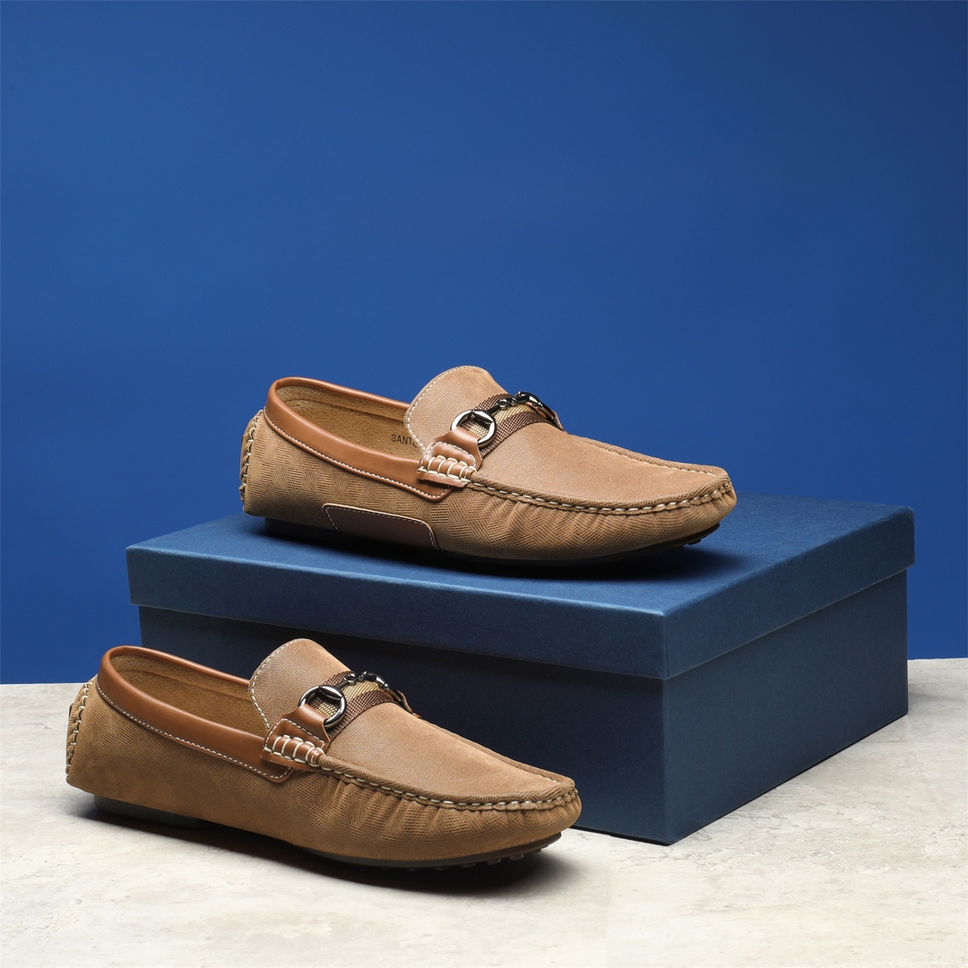 Men's Horsebit Moccasin Loafer Shoes
