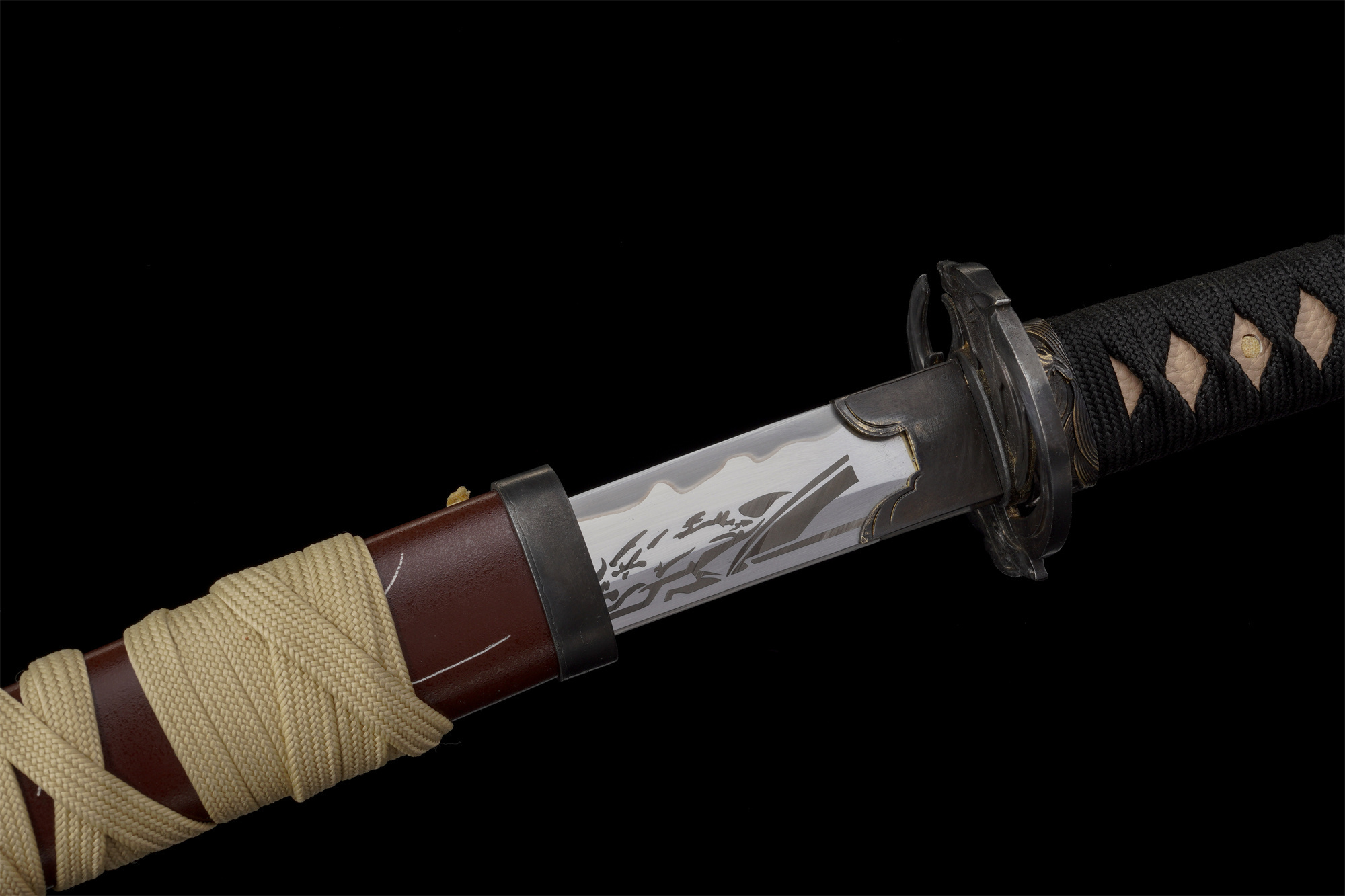 Ghost of Yotei Katana – Wolf Blade, Manganese Steel, Full Tang