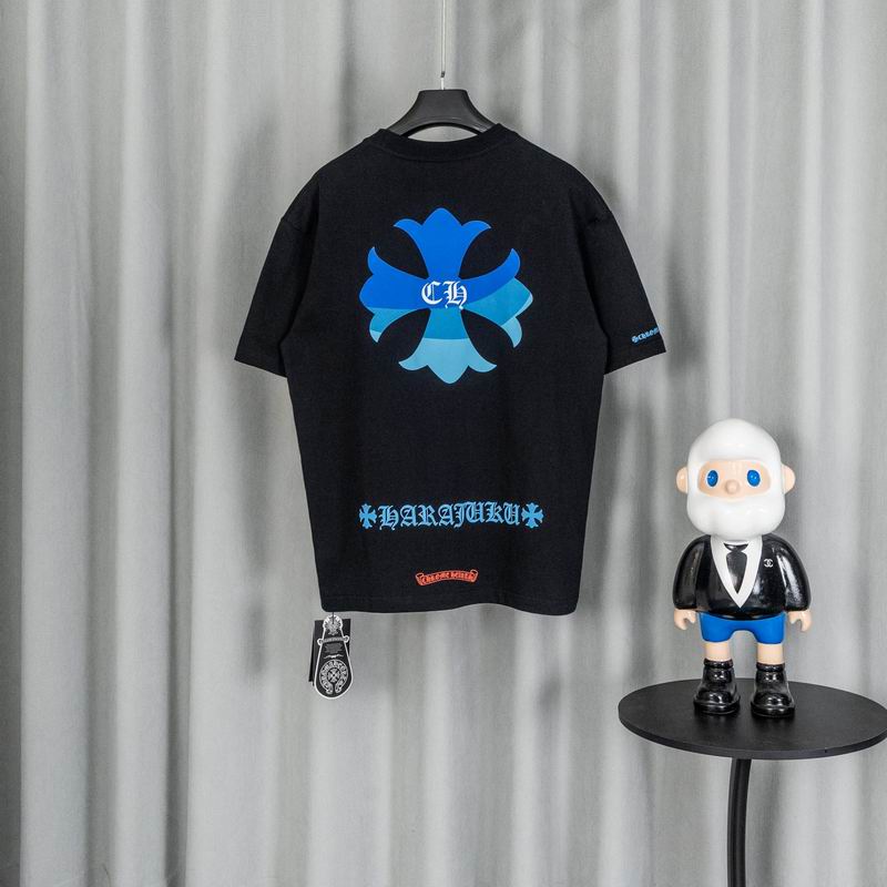 高品質 無地 半袖 男女兼用 Chrome Hearts クロムハーツ   Tシャツ コピー