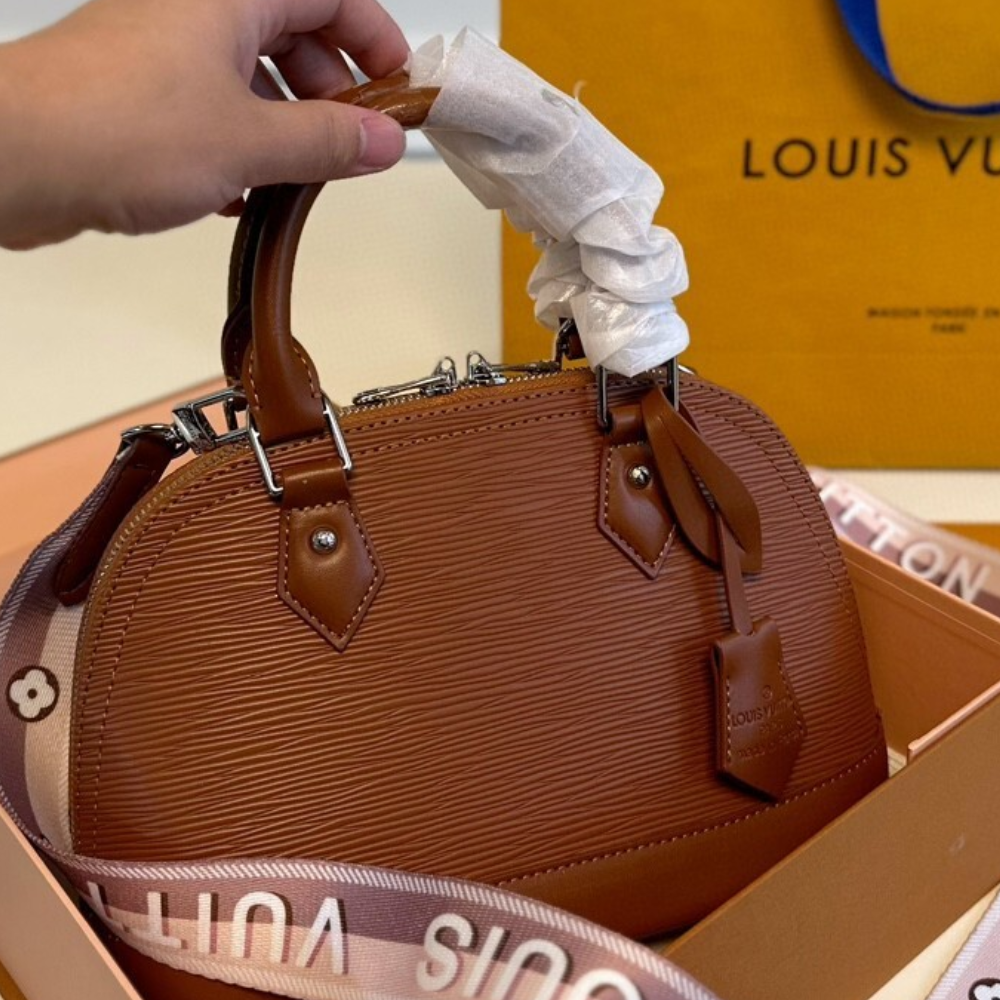 Louis Vuitton Alma BB Brown 9.8 Inches M57540