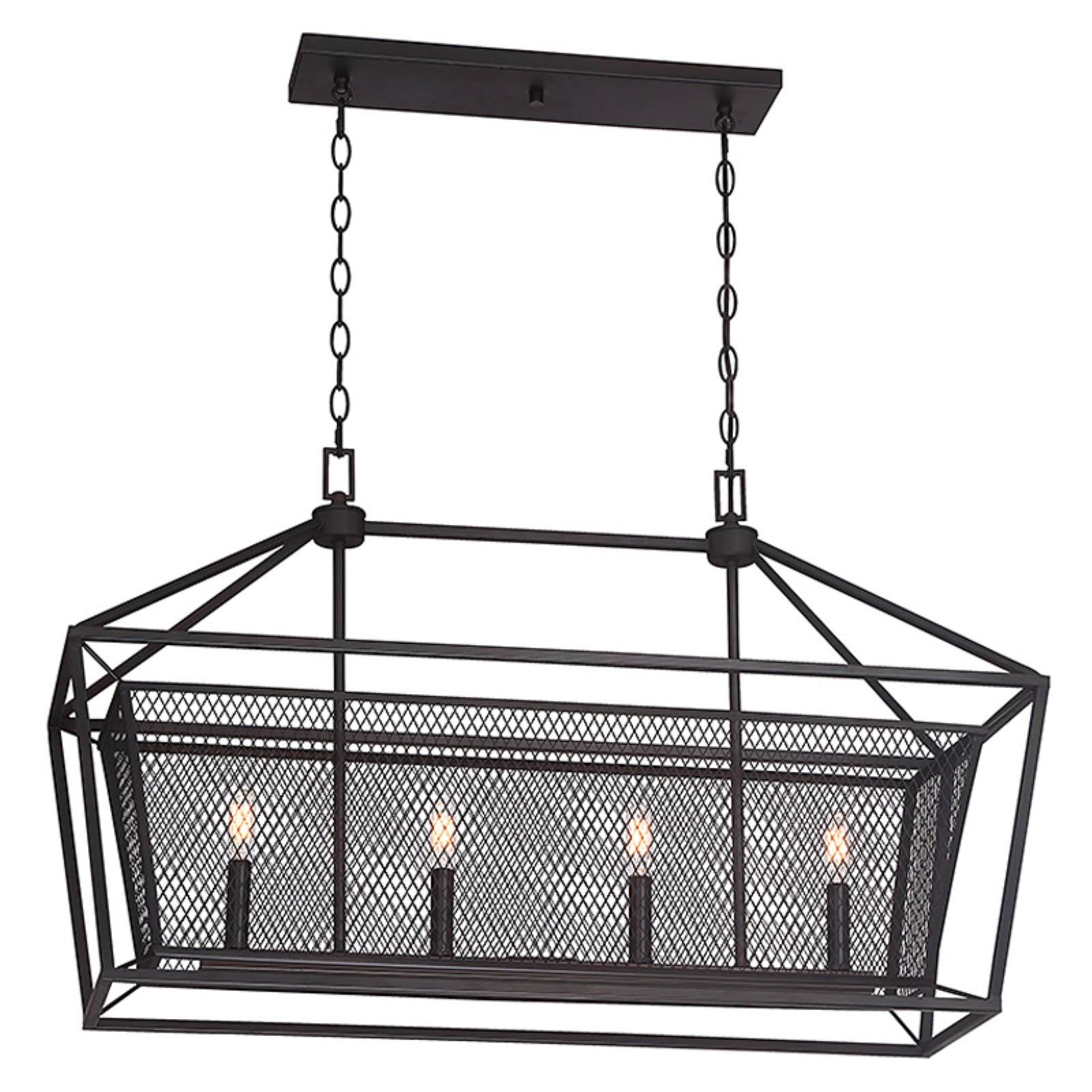 Savoy House Vernon 4 Light Trestle - English Bronze - 1-11001-4-13