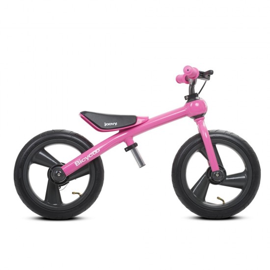 Bicycoo Pedal-less Toddler Balance Bike Balance, Without the Training Wheels, Pink