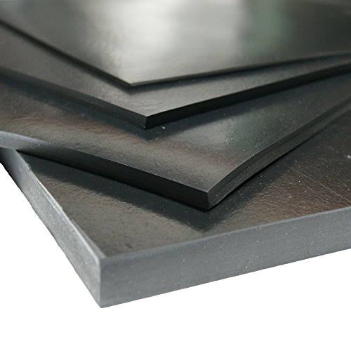 Rubber-Cal 20-101 Neoprene Sheet -60A - 1/4x22 Thick x 3ft W x 22ft L