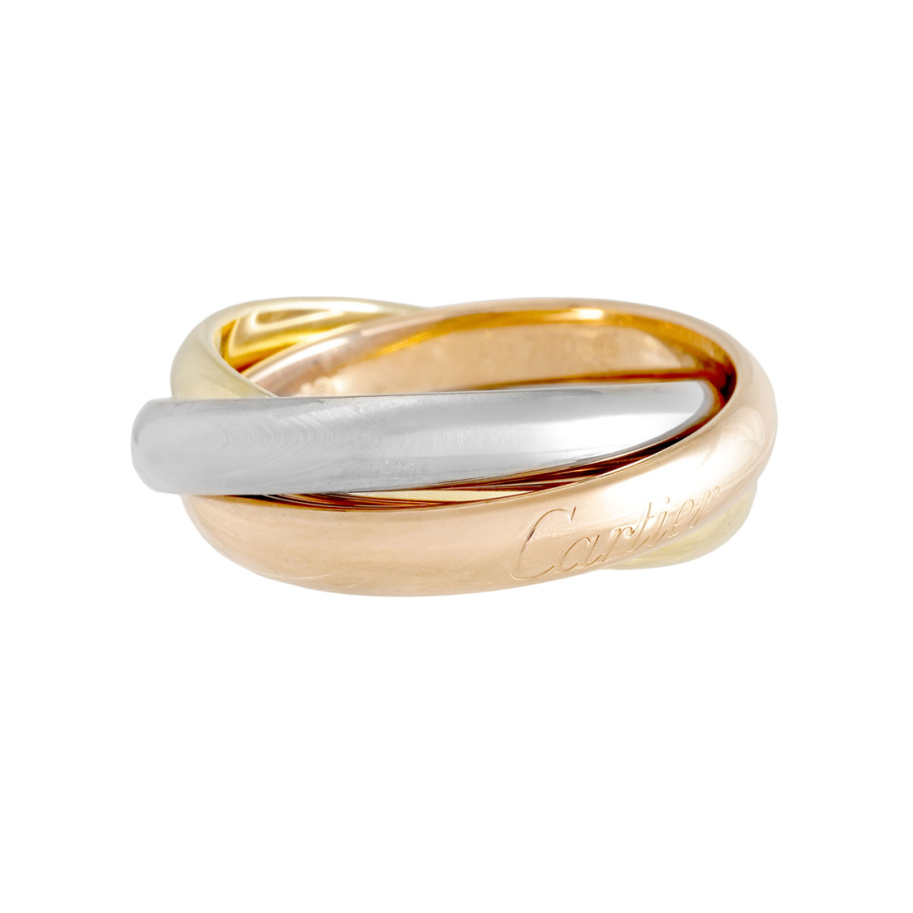 Cartier Trinity Ring Tri-Gold B4234200