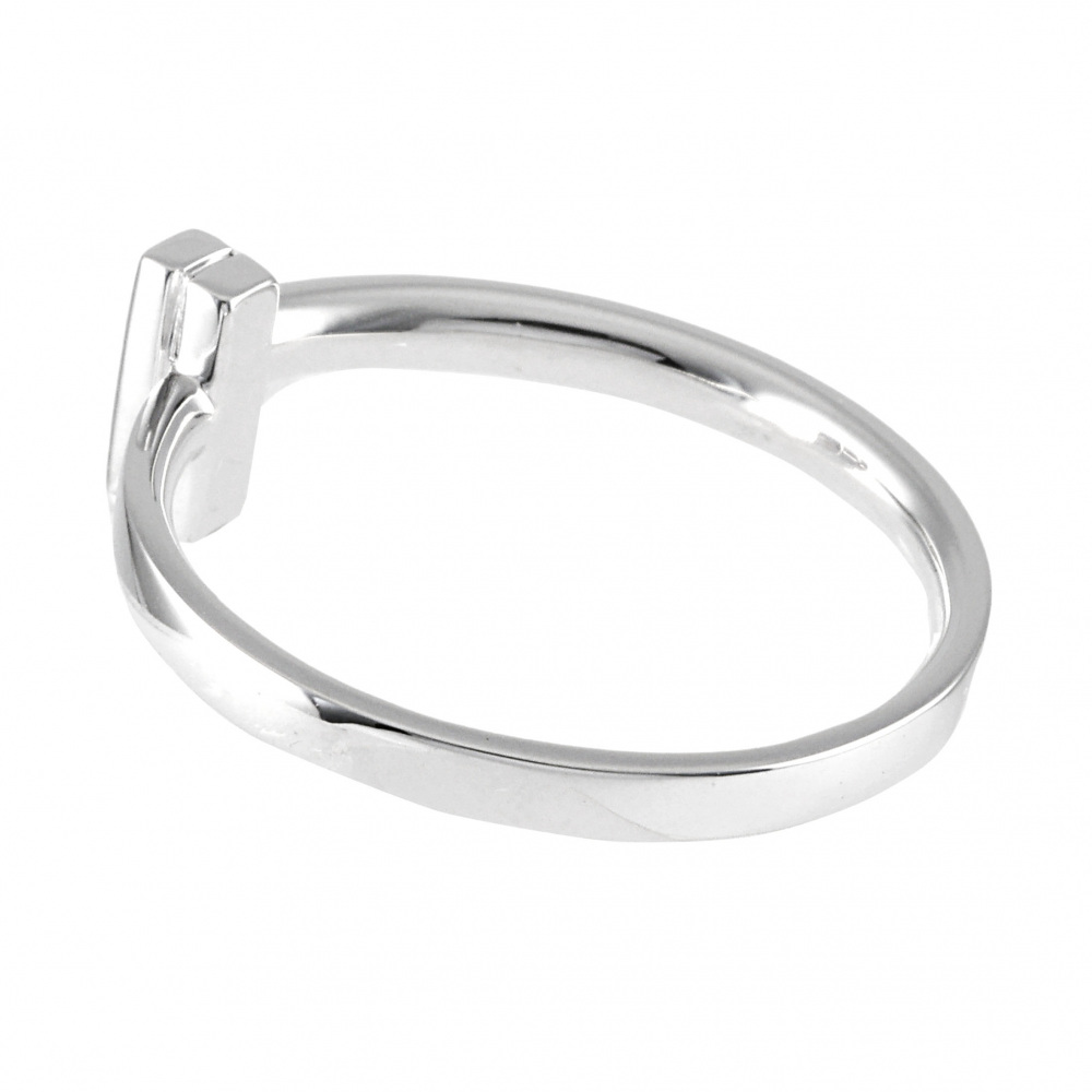 Tiffany & Co. Tiffany T T-one Ring 18K White Gold 69278213
