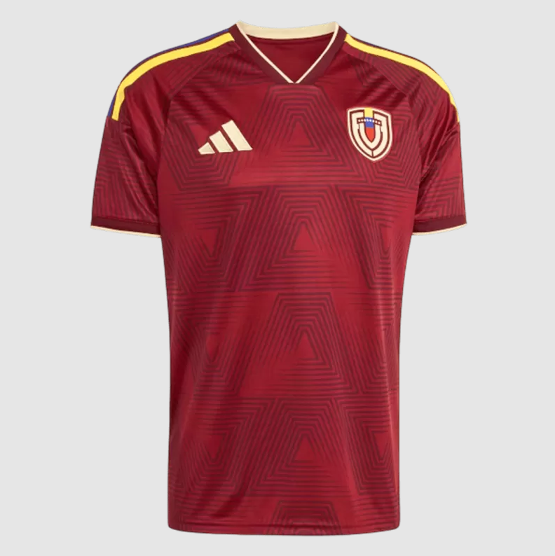 Venezuela Home Soccer Jersey World Cup 2026