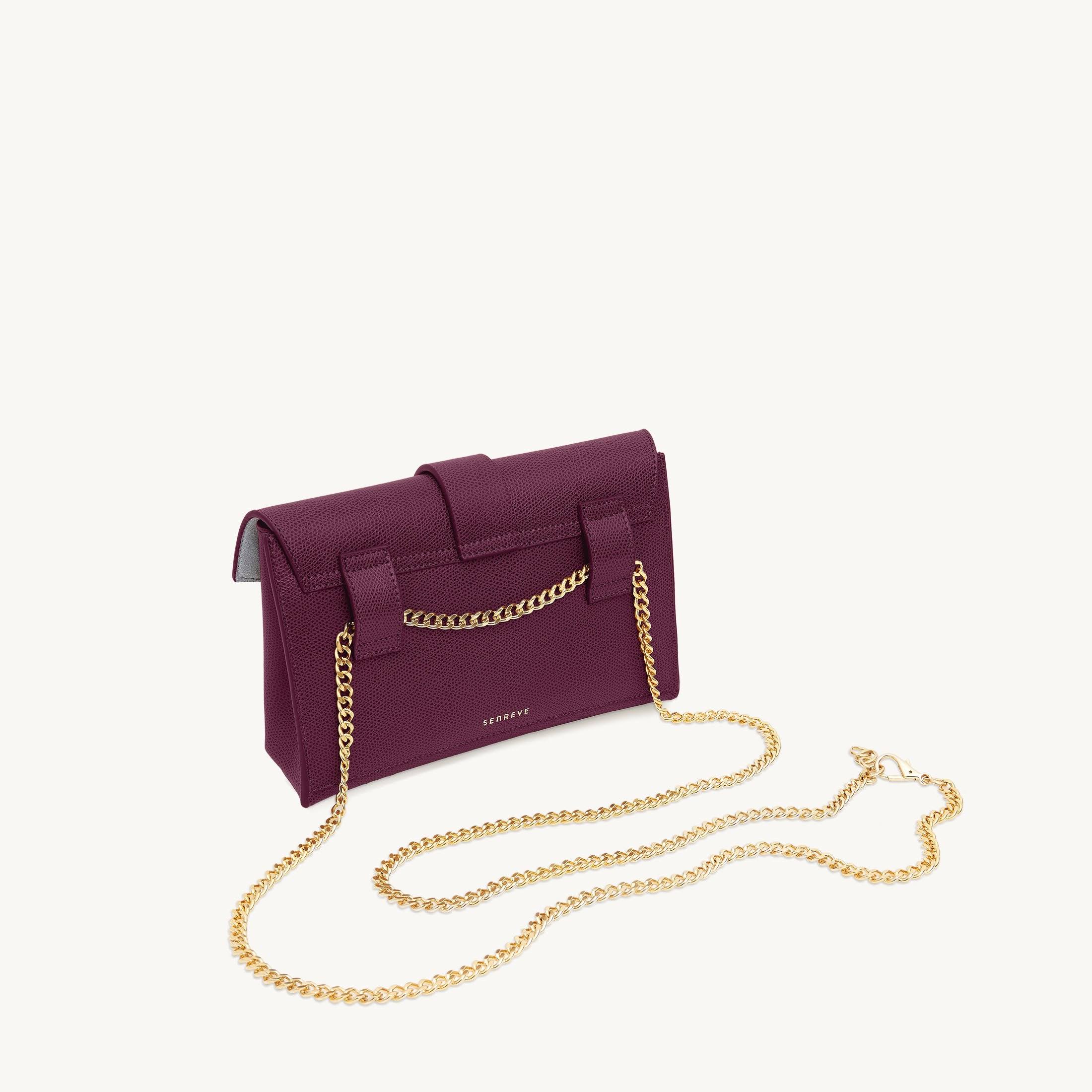 SENREVE | Aria Belt Bag | Pebbled Sand / Silver