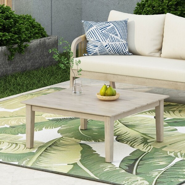 Acacia Wood Coffee Table,A Stylish and Durable Outdoor Coffee Table