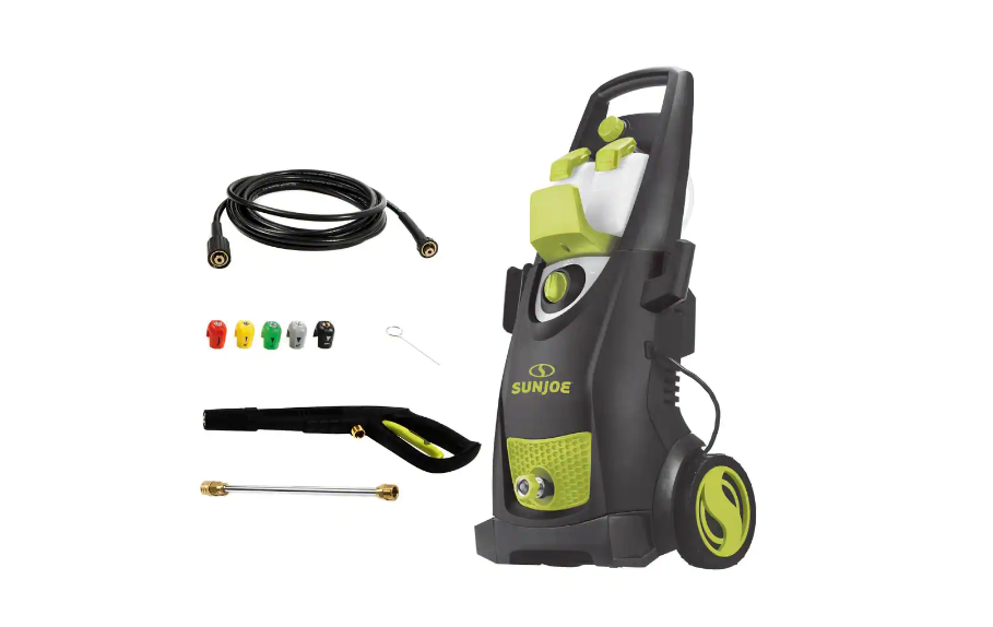 Sun Joe SPX3000 2800 MAX PSI 1.3 GPM 14.5 Amp Electric Pressure Washer