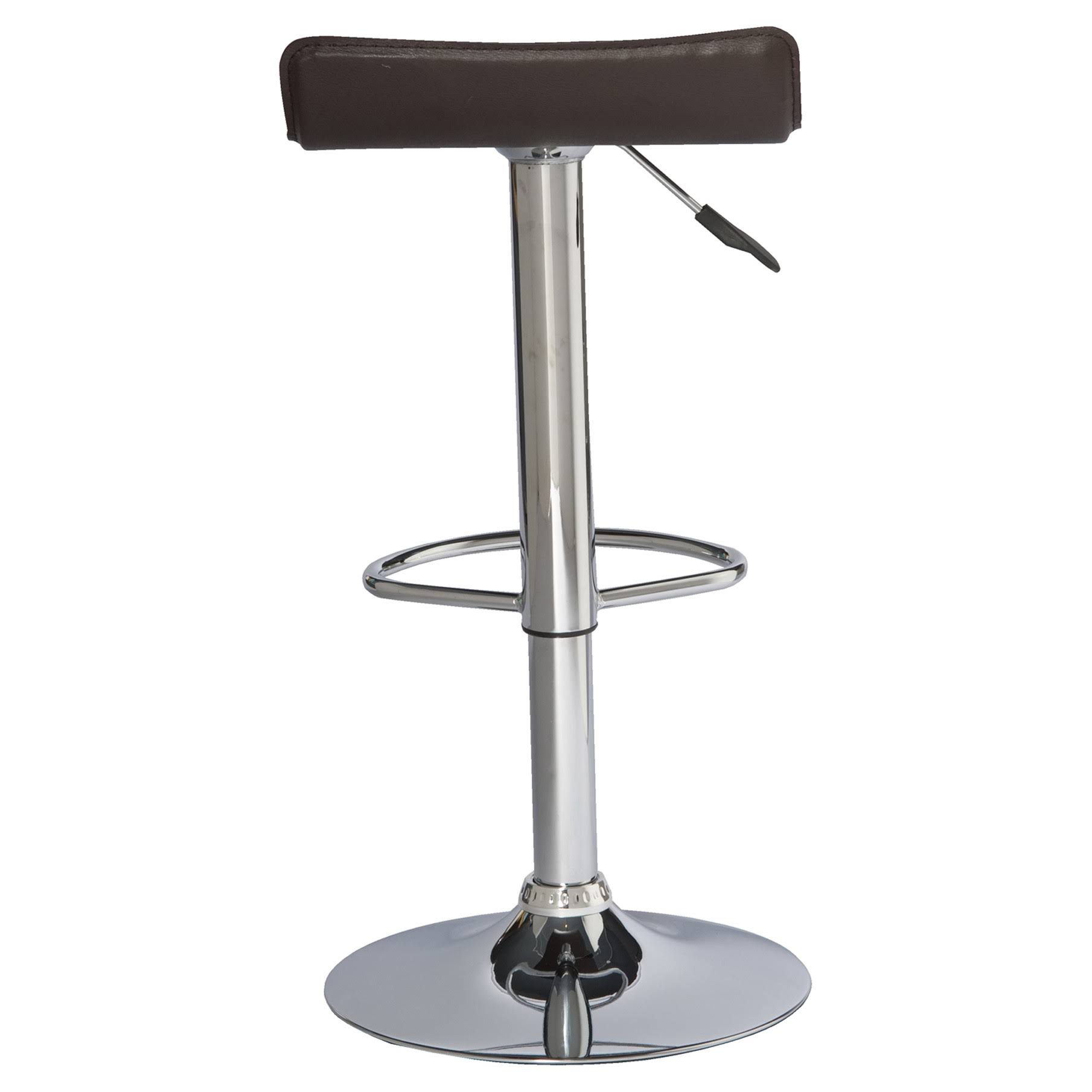 Leick Furniture 34x22 Adjustable Swivel Stool in Brown (Set of 2)