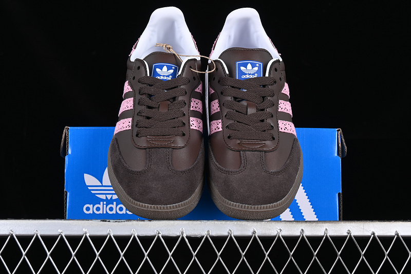 Adidas Samba Vegan Og Brown/Pink IG1024