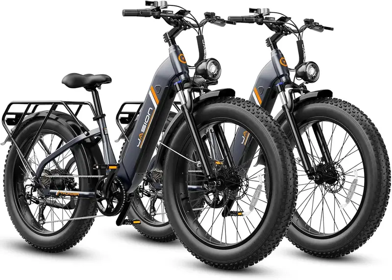 Thunder 1500W Electric Fat-Tire Bike: 30+ MPH Top Speed, 80-Mile Range, Hydraulic Disc Brakes