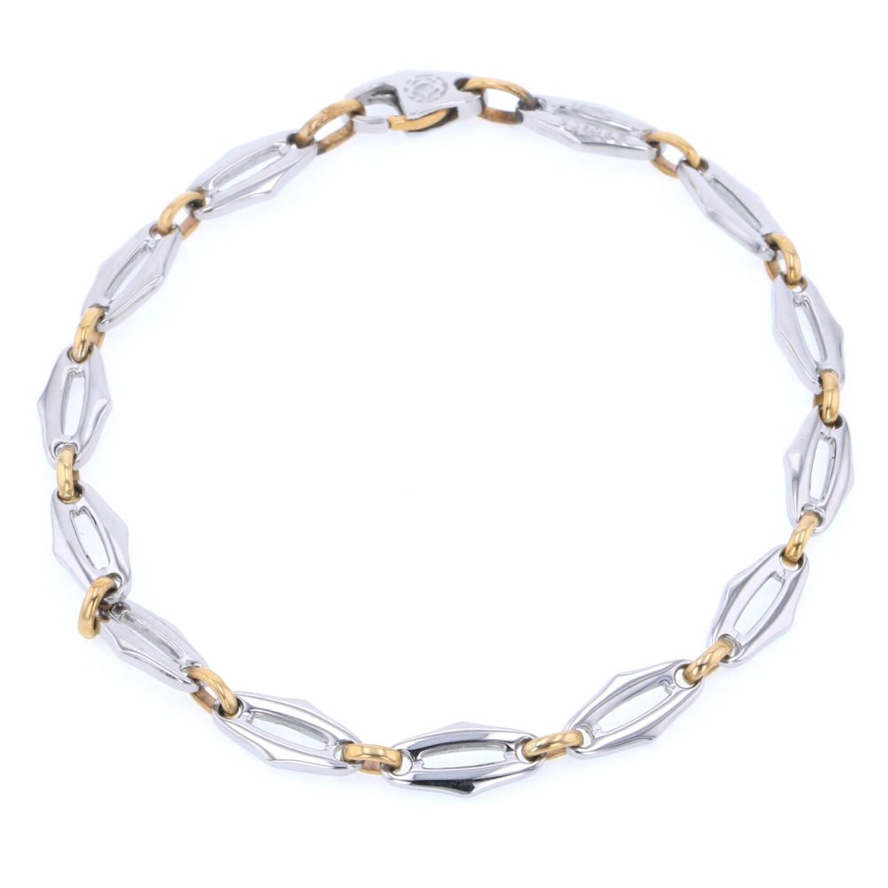 Cartier Yellow Gold / Stainless Bracelet K18YG 18K Yellow Gold & Stainless Steel