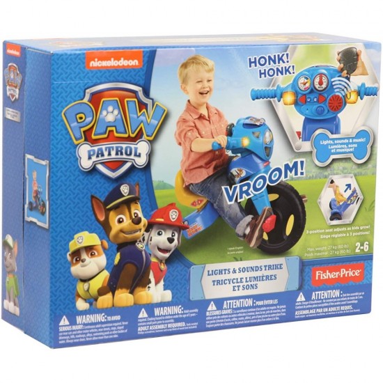 Nickelodeon PAW Patrol Lights & Sounds Trike