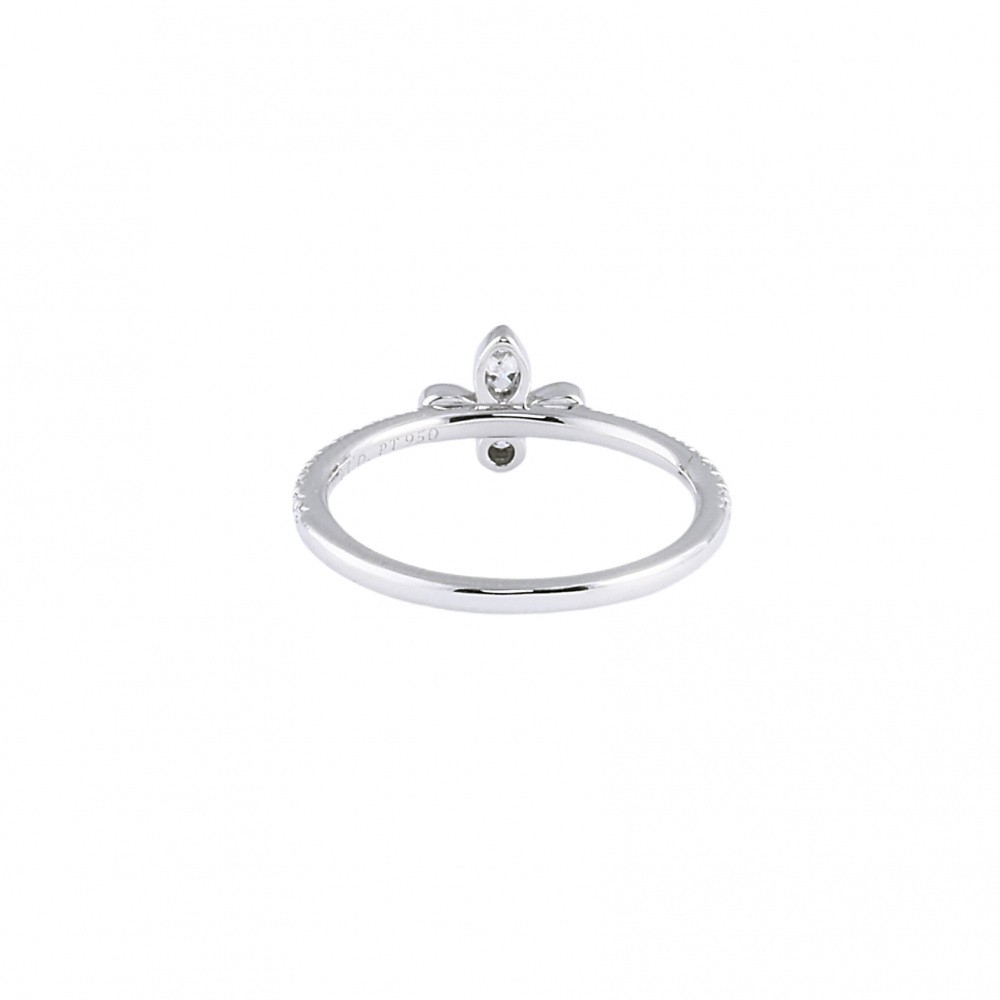 Tiffany & Co. Tiffany Fleur Do Squirrel Diamond PT950 Ring Platinum