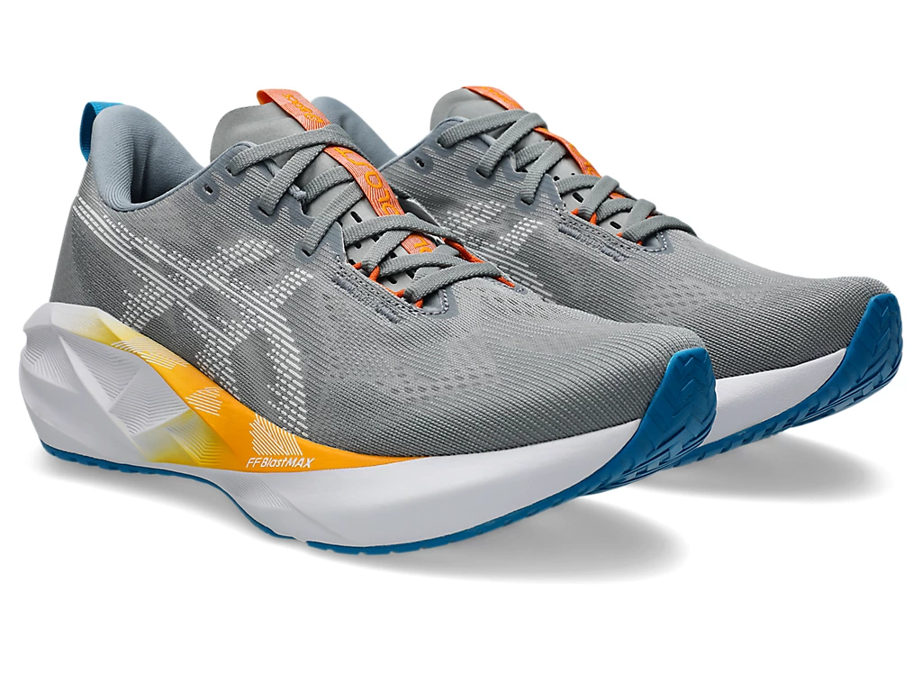 ASICS Novablast 5 Running Shoes Gravel/White 1011B974-020