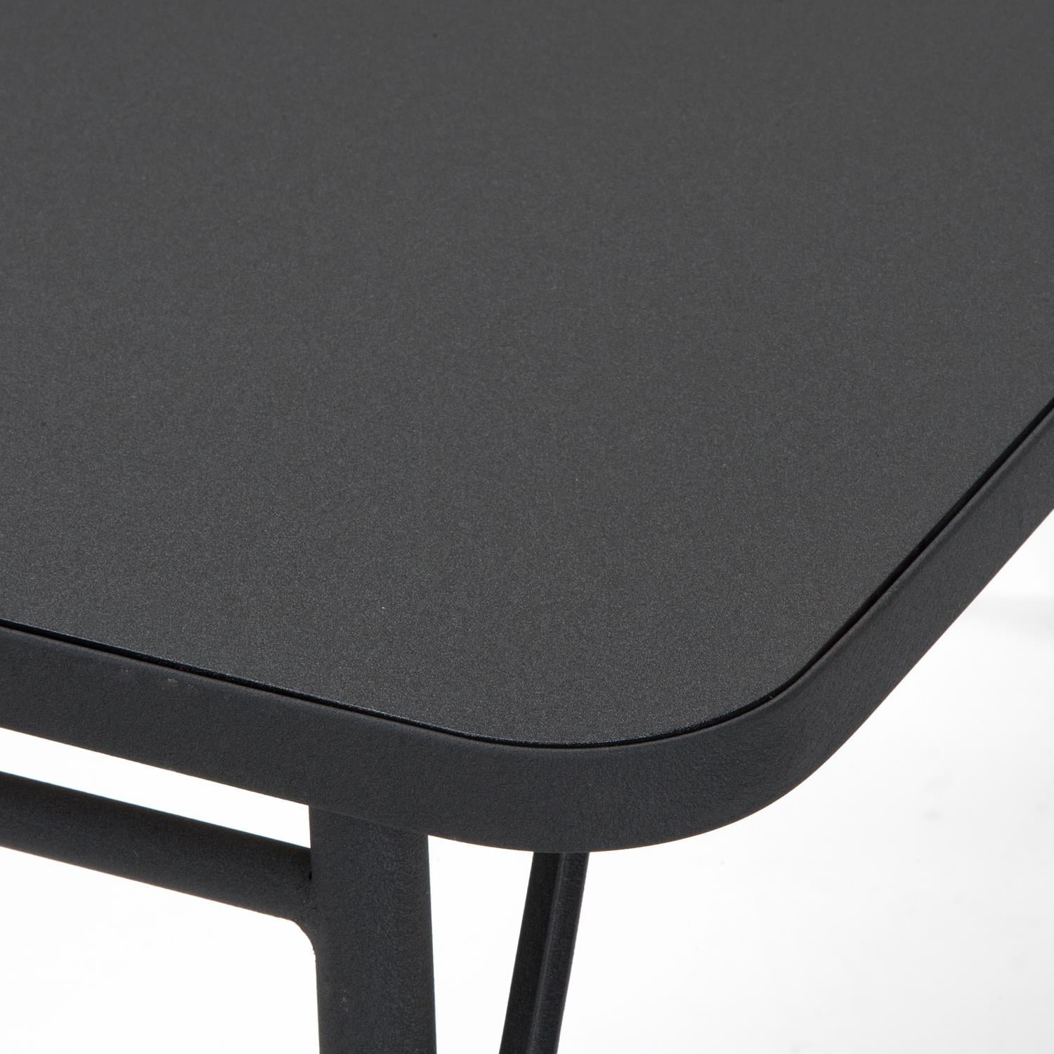 20″ x 48″ Adjustable Height PVC Top Table, Black