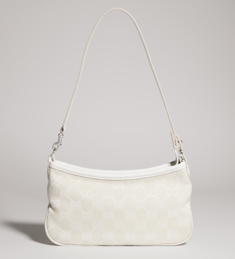 GUCCI Gossip small shoulder bag ivory GG canvas