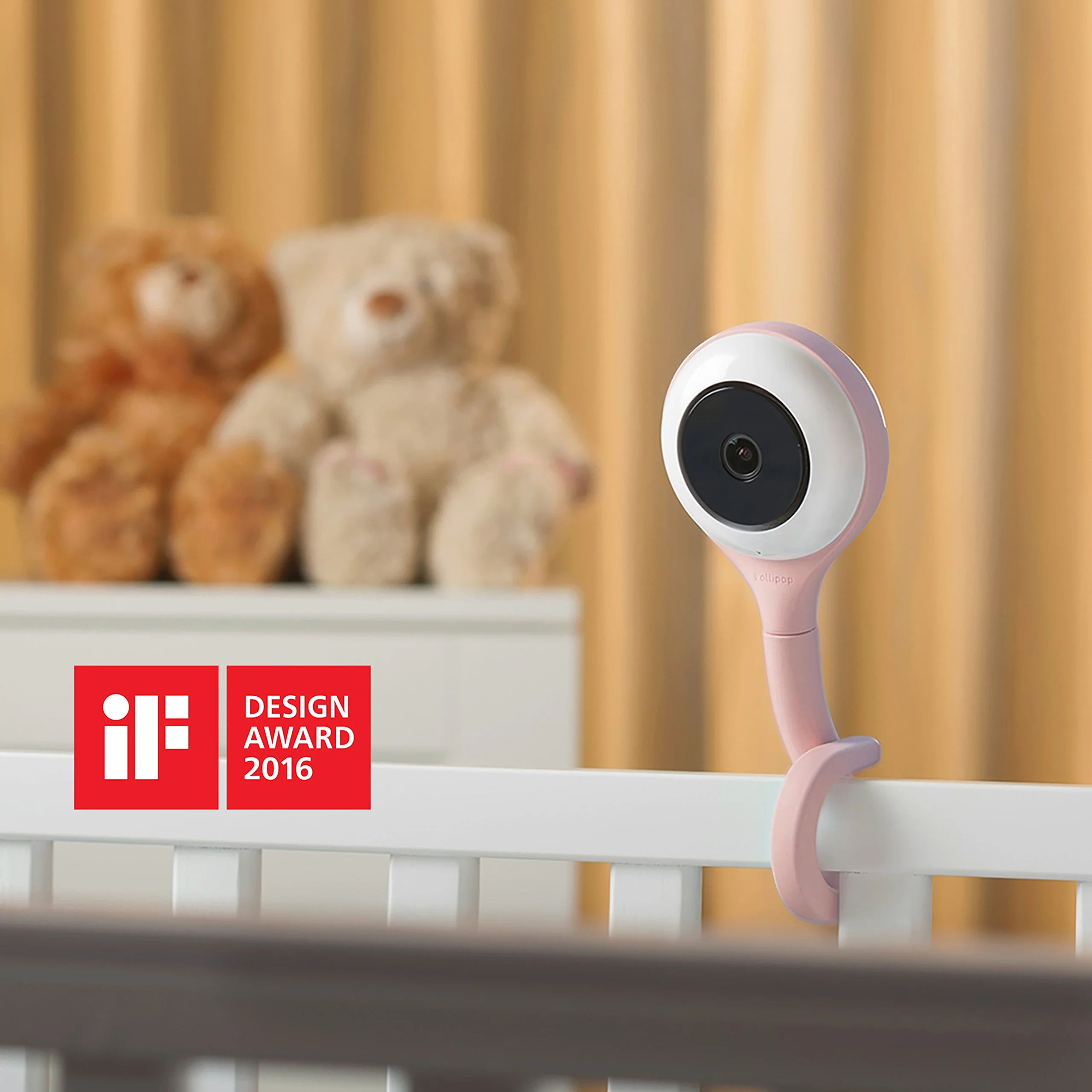 Lollipop Smart Baby Camera & Audio with Baby Monitor Turquoise, Baby Camera Monitor Video Monitor