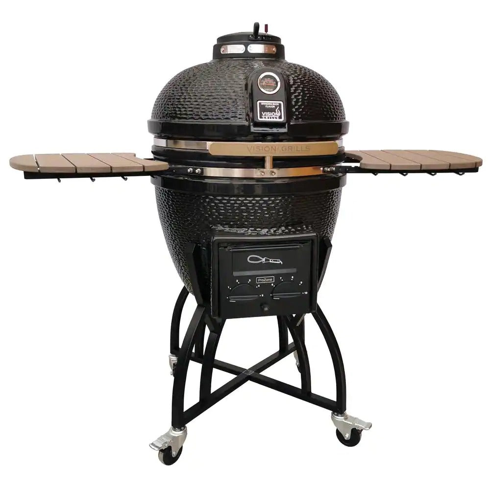 2026 Grills 22 in. Kamado Pro Ceramic Charcoal Grill with Grill Cover