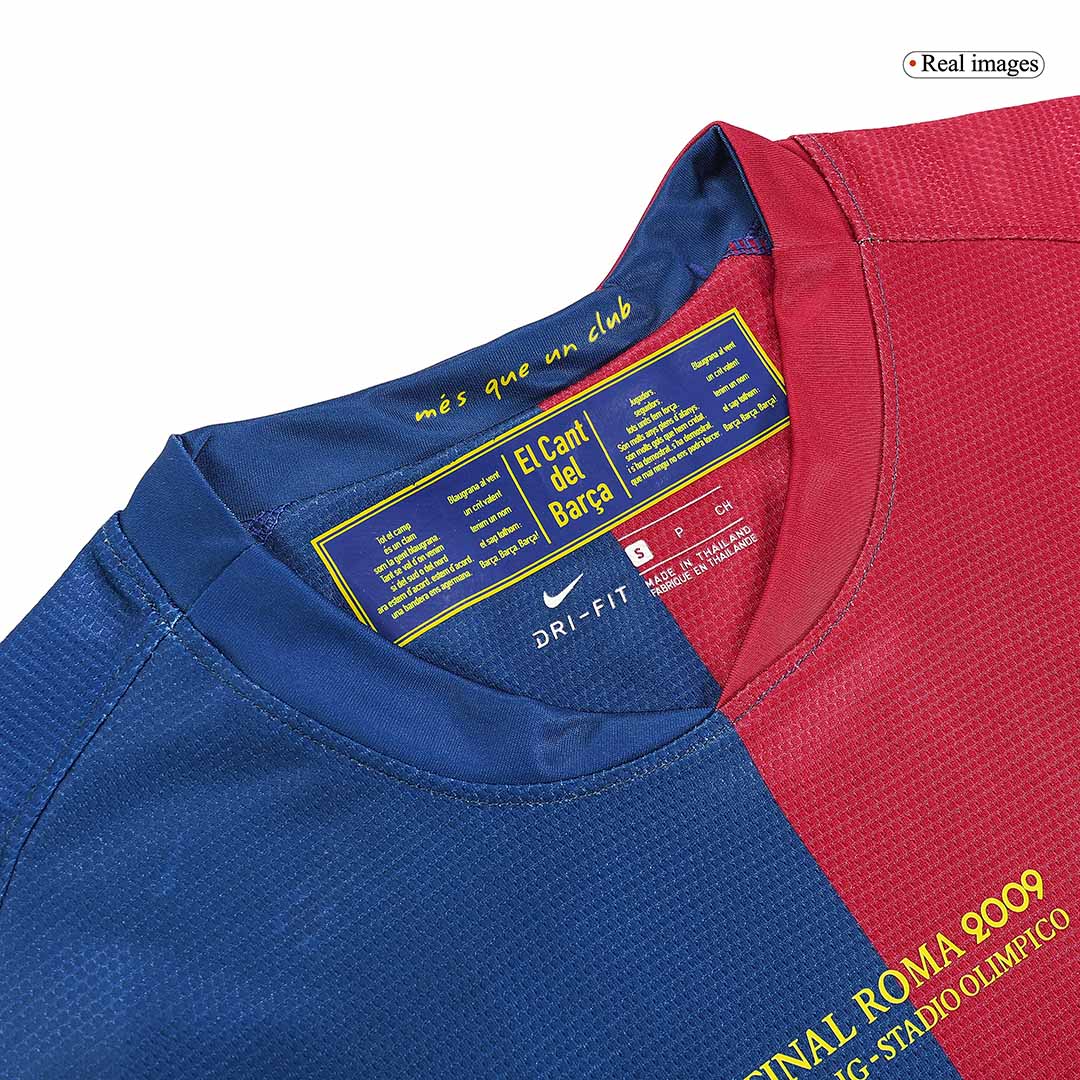 Retro Soccer Jersey Barcelona Home 2008/09 - UCL Final