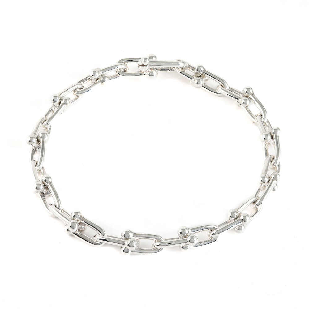 Tiffany & Co. Hardware Microlink Bracelet Sterling Silver 60417059
