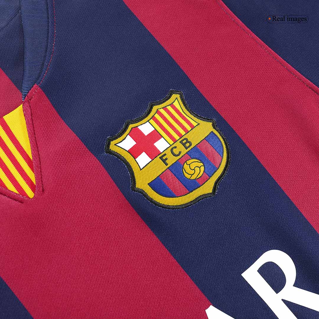 Retro Soccer Jersey Barcelona Home 2014/15