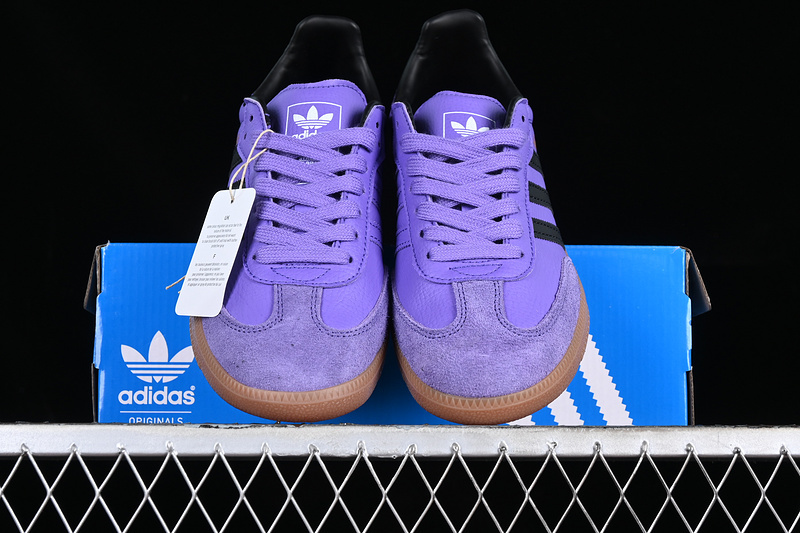 Adidas Samba Vegan Brown/Black/Purple IE7012