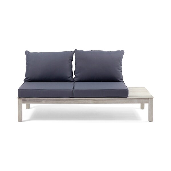 Arlington 5seat Acacia Sectional Sofa Set by Christopher Knight Home