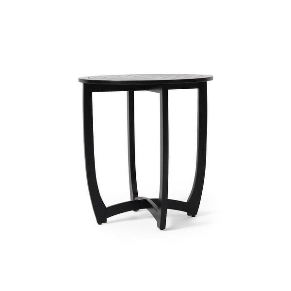 Round Solid Wood Coffee Table