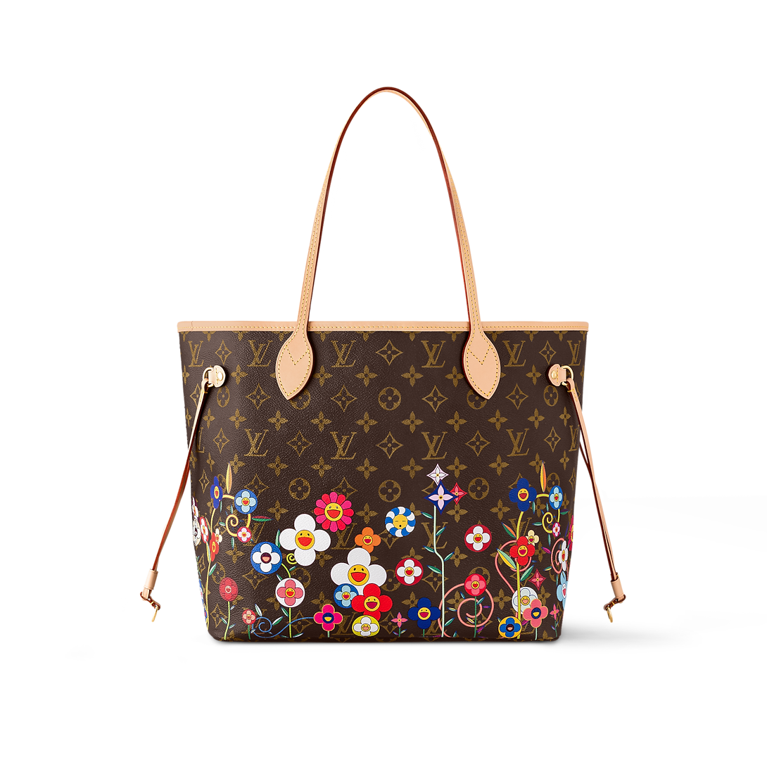Louis Vuitton LV x TM Neverfull MM Monogram Coated Canvas 31cm M13271