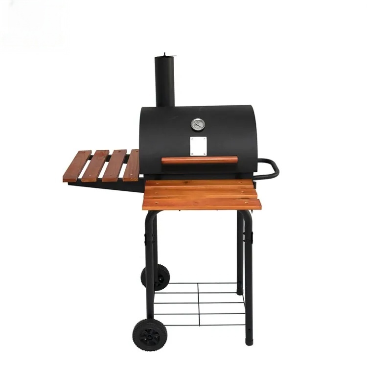 Outdoor Train Style Charcoal Grill