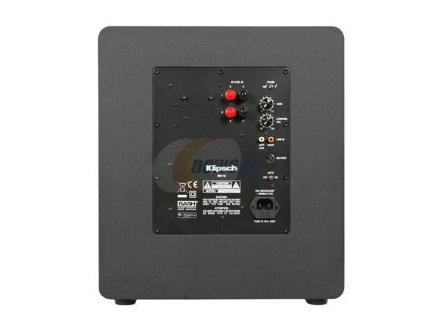 Klipsch SW-112 Subwoofer - 12x22 - Black
