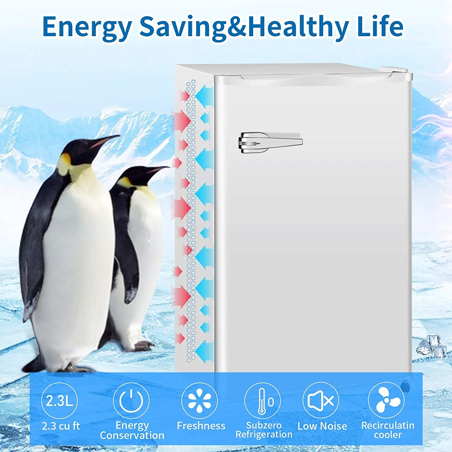 Compact Upright Freezer