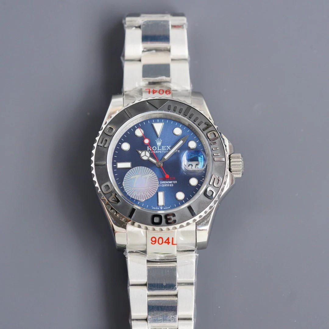 YACHT MASTER 40MM CERAMIC BEZEL BLUE DIAL