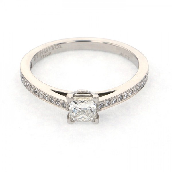 Tiffany & Co. Tiffany Platinum Diamond PT950 Ring G