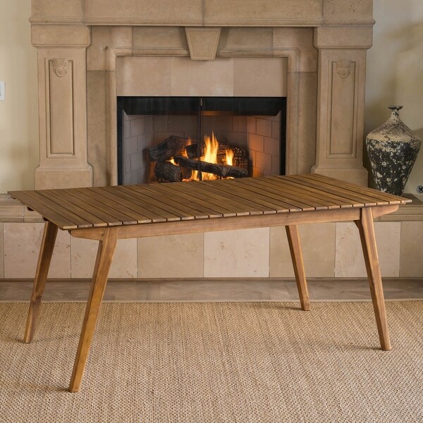 Acacia Wood Dining Table