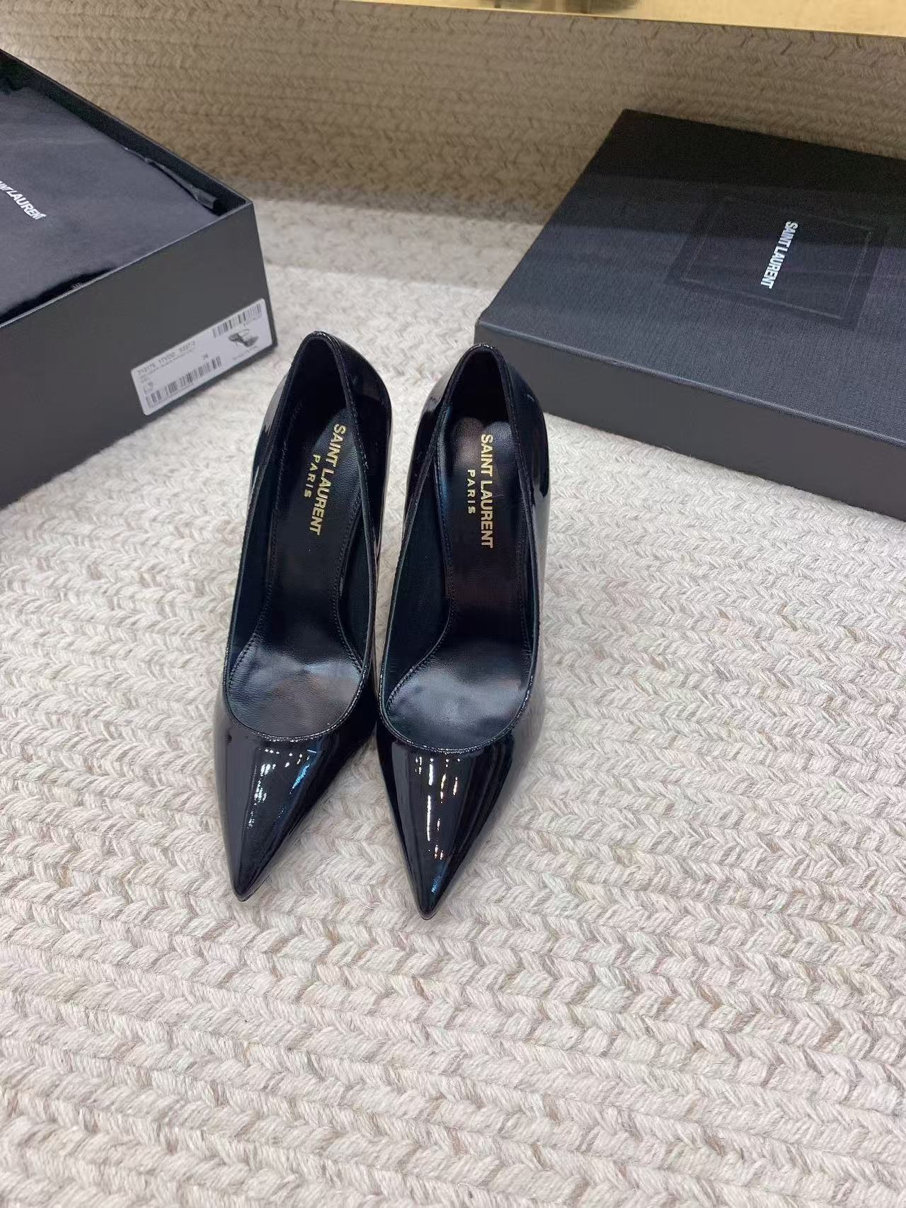 Saint Laurent High Heels Patent Leather - cnluxepick