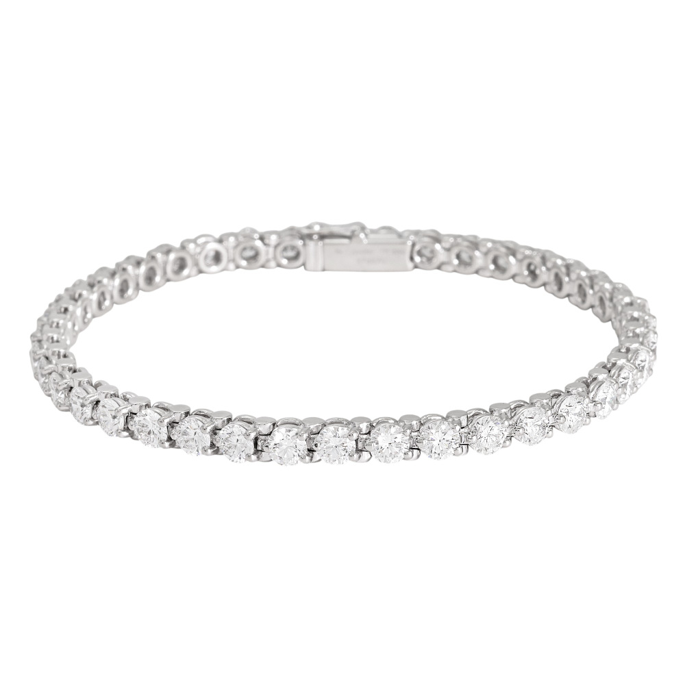 Cartier Tennis Bracelet Platinum Diamond N6006600