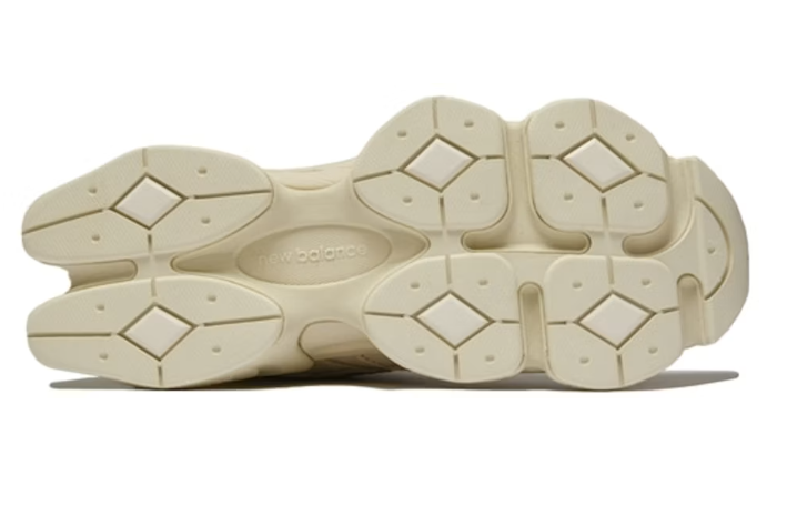 New Balance 9060 ZGC Beige White Casual Running Sneakers