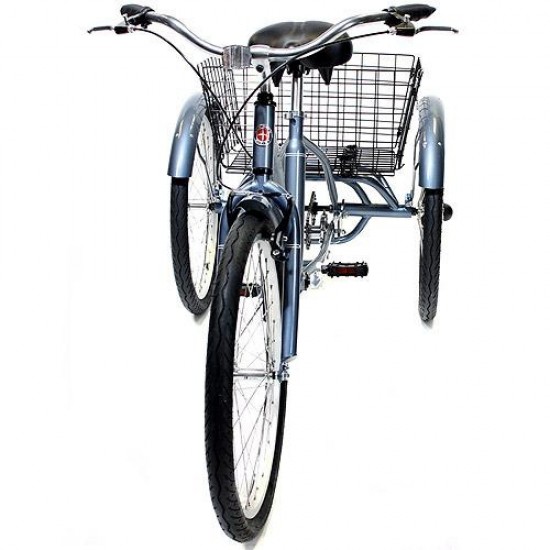 24″ Meridian Tricycle, Grey
