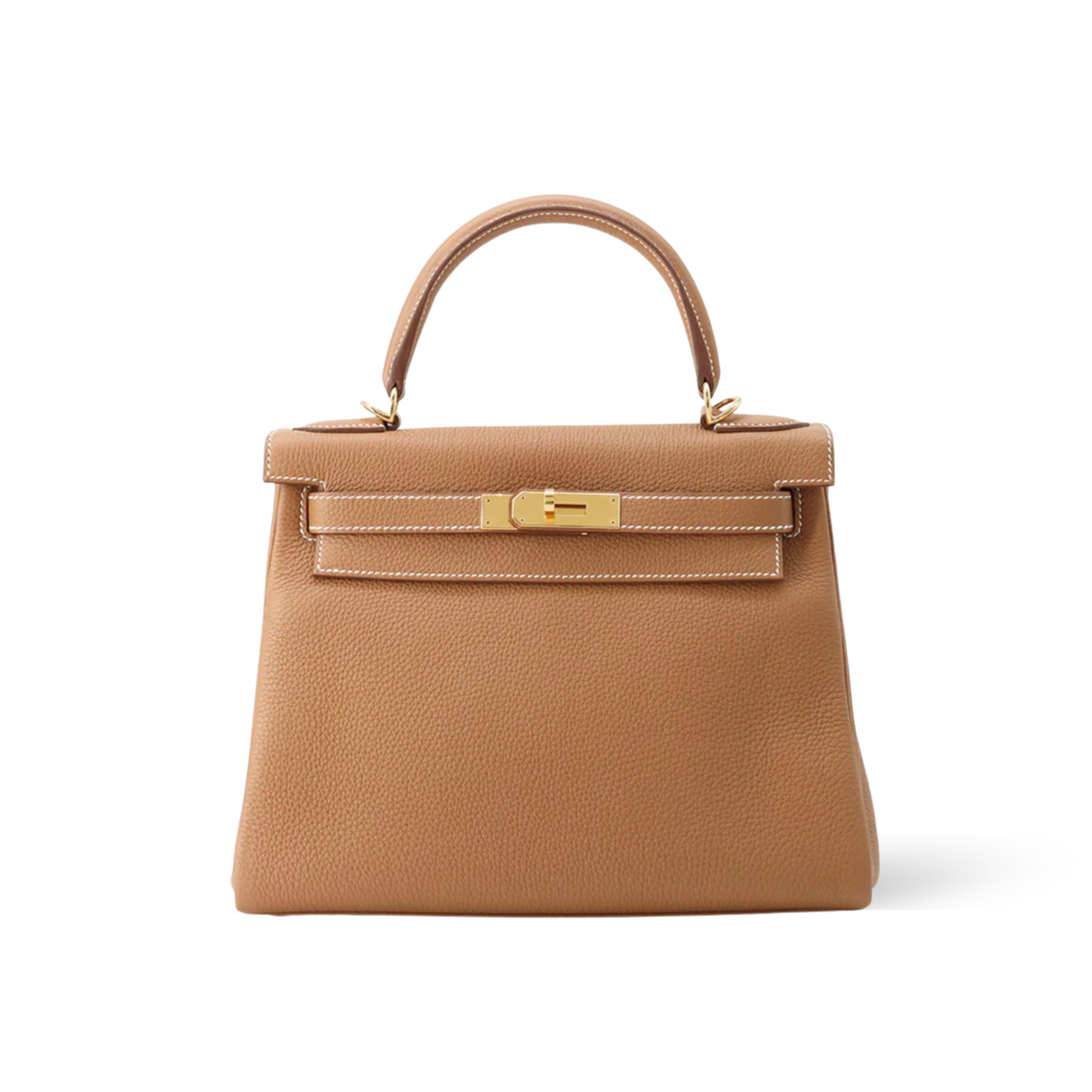 Hermes Kelly 28 Bag In Gold Togo Leather For Women 28cm/11in