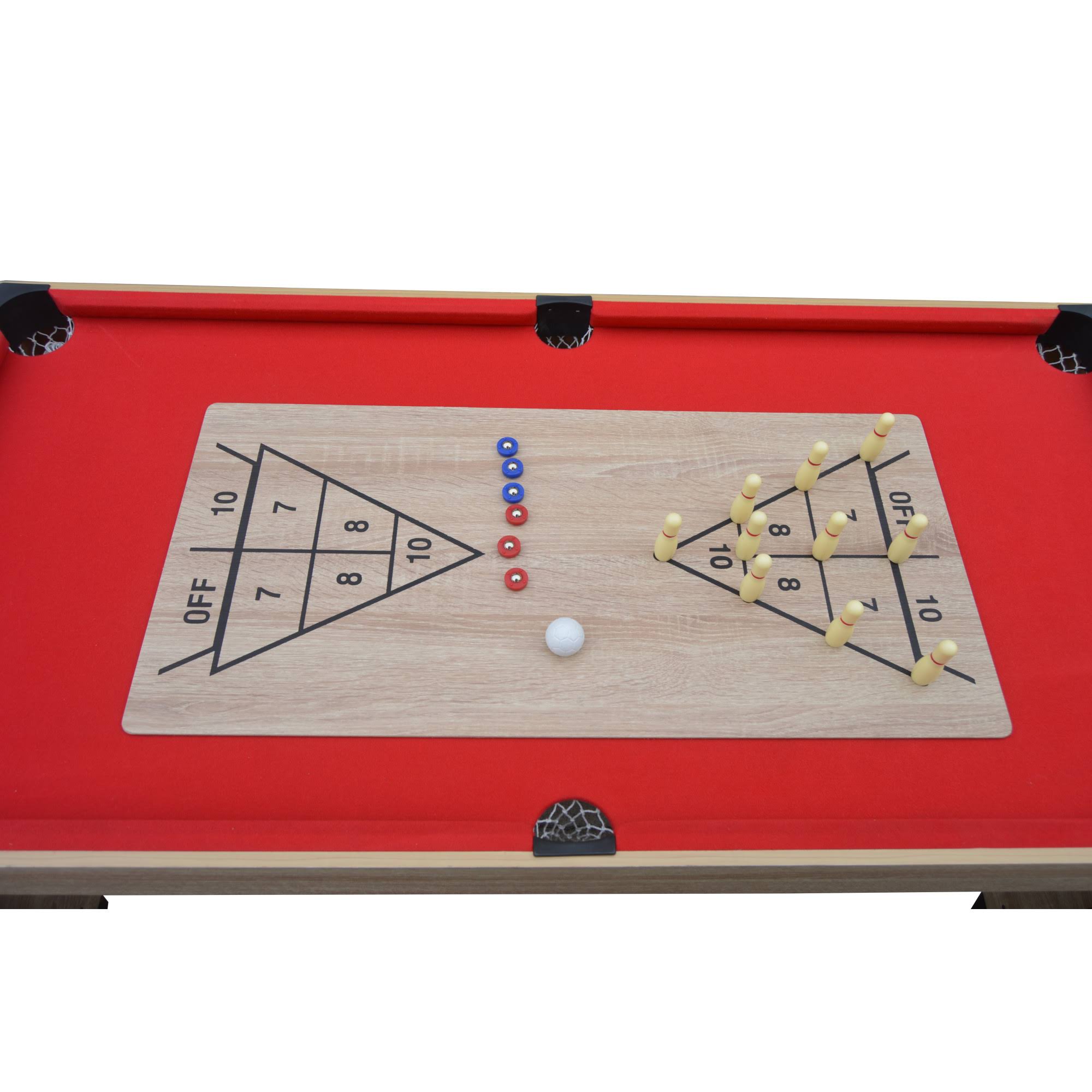 Hathaway Madison 54-in 6-in-1 Multi Game Table