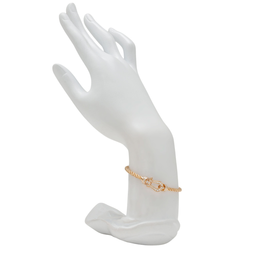 FRED Force 10 Bracelet 18K Rose Gold Diamond 0B0074-6B1105