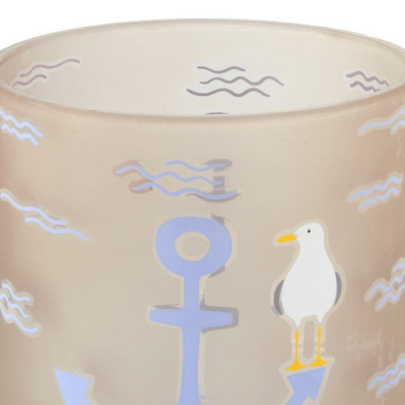 My Home Windlicht mit maritimem Motiv